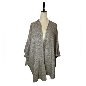 Sundara Wool Gray Women's Sweater Shawl